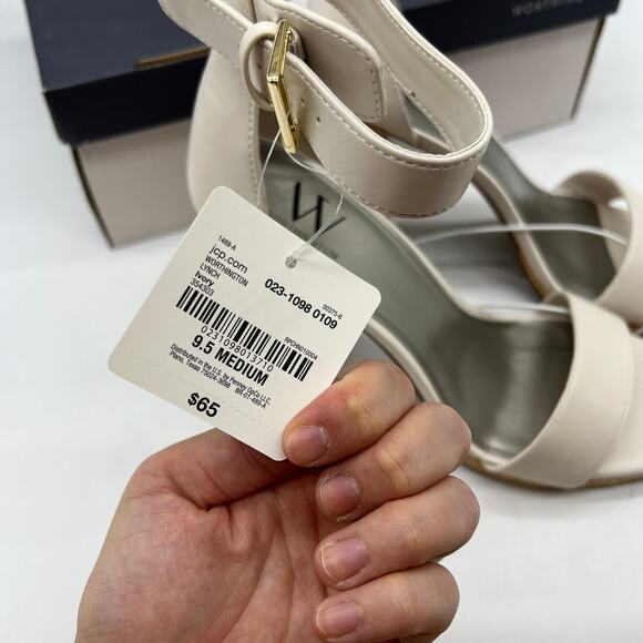 Worthington Womens Lynch Heeled Sandals Ivory Size 9.5 - Picture 6 of 15